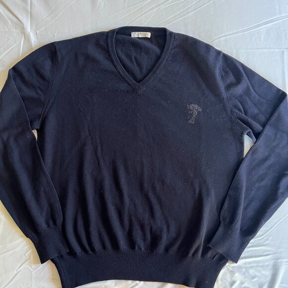Versace Collection Navy Blue Sweater – Men’s XL - Picture 1 of 5